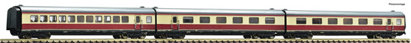 Fleischmann 741006 - 3 piece set: Additional coaches matching the „Alpen-See-Express”