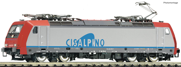 Fleischmann 7560017 - Swiss Electric locomotive Re 484 018-7 of the Cisalpino
