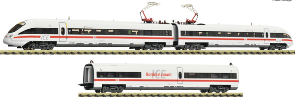 Fleischmann 7760006 - German 3-Piece Electrical ICE Multiple Unit Train Class 411 Set of the DB/AG