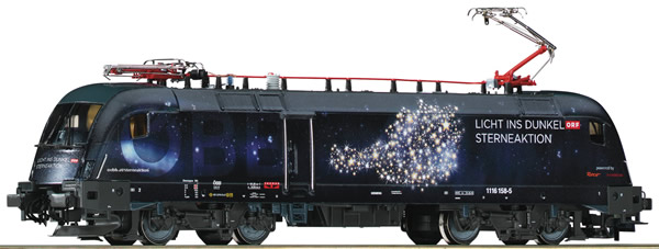 Fleischmann 781702 - Austrian Electric Locomotive Rh 1116 Licht ins Dunkel