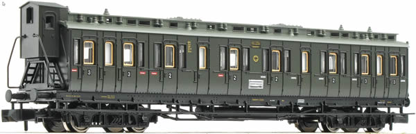 Fleischmann 804204 - 1st/2nd class compartment car type BC pr04, DRG 