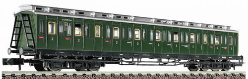 Fleischmann 8044 - Compartment coach 2nd class, type B4tr (C4trpr04) of the DB, with load bay