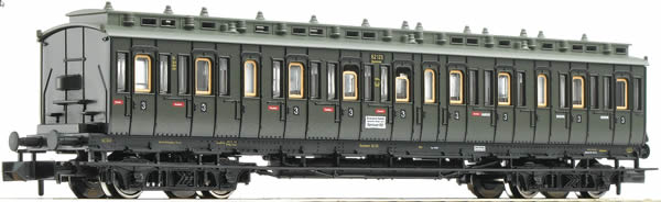Fleischmann 804402 - 3rd class compartment car type Ctyf of the DRG