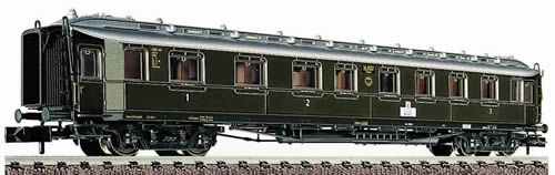 Fleischmann 8082 - Express coach 1./2./3. class, type ABC 4ü Pr09 of the DRG