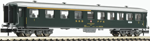Fleischmann 813802 - Swiss Passenger Passenger Car 1./2.Class of the SBB