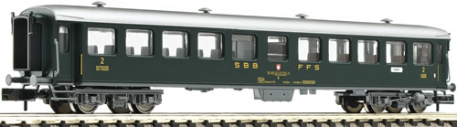 Fleischmann 813904 - Swiss Passenger Passenger Car 2.Class of the SBB