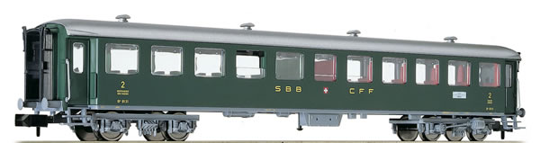 Fleischmann 813907 - Swiss Passenger Car 2.Class Type B of the SBB