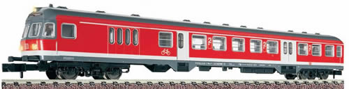 Fleischmann 8146 - Local control-cab coach RegionalBahn in traffic red livery, 2nd class with luggage compartment, ty