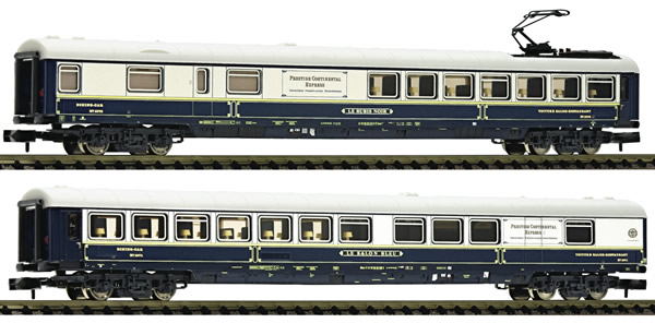 Fleischmann 816203 - 2 piece set saloon coaches, SBB
