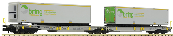 Fleischmann 825006 - Articulated double pocket wagon, AAE               