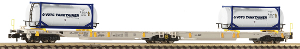Fleischmann 825015 - Articulated double pocket wagon, AAE               