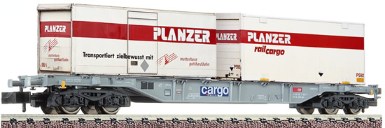 Fleischmann 825206 - Swiss Container Car Planzer of the SBB