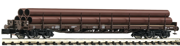 Fleischmann 826808 - Stanchion wagon type Rs that carries tubes DSB
