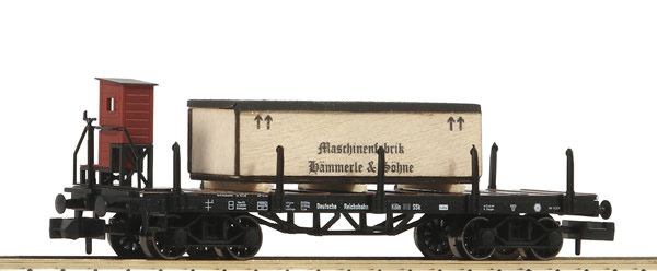 Fleischmann 828506 - Stanchion wagon with box, type SSk Köln DRG