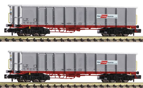 Fleischmann 830256 - Austrian 2 piece set: Open goods wagons of the ÖBB