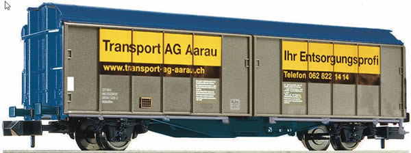 Fleischmann 837305 - Sliding wall wagon Transport AG Aarau, SBB