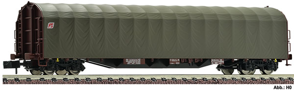 Fleischmann 837705 - Sliding tarpaulin wagon type Rils FS