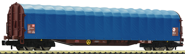 Fleischmann 837709 - Slide tarpaulin wagon                    