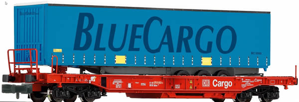 Fleischmann 845367 - German Standard Pocket Wagon BLUE CARGO of the DB AG