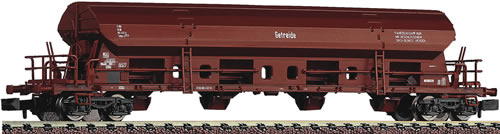 Fleischmann 845402 - DR Swing roof wagon for corn transportation type Tadgs959
