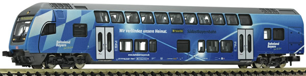 Fleischmann 862085 - 2nd class double-deck control cab coach, DB AG (Südostbayernbahn)