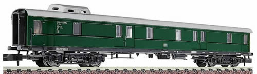 Fleischmann 8630 - Express baggage coach, type Pw4üe (Pw4üe-37) of the DB
 