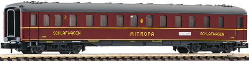 Fleischmann 867302 - Sleeping car for express trains type WL4ü-39, MITROPA