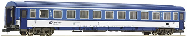 Fleischmann 881809 - 2nd class Eurofima passenger coach EC Porta Bohemica (Set 4), CD
