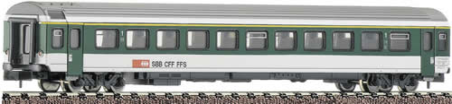 Fleischmann 890202 - Passenger train car EW IV, green, SBB