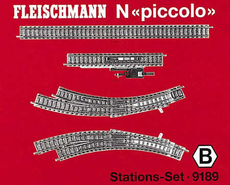 Fleischmann 9189 - STATION SET B