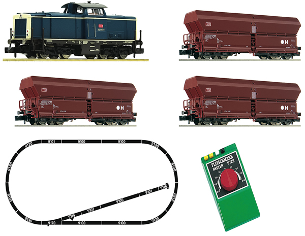 Fleischmann 931705 - Analogue Starter Set: Diesel locomotive 212