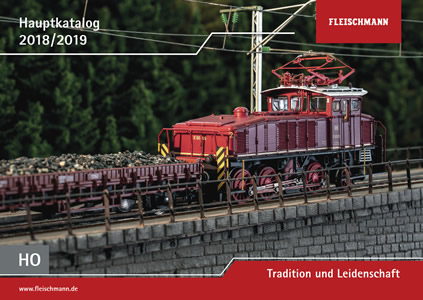 Fleischmann 990318 - Fleischmann Main Catalog H0, 2018/2019, German