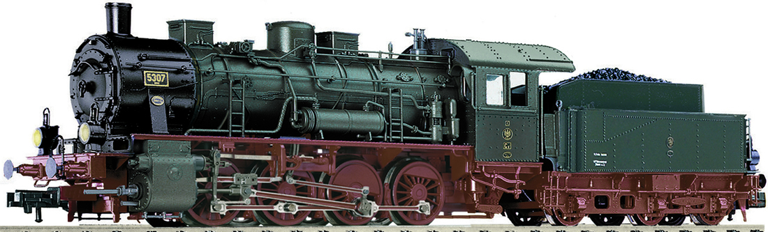 Fleischmann 415471 - Steam Locomotive Class G 8.1, KPEV (Digital 