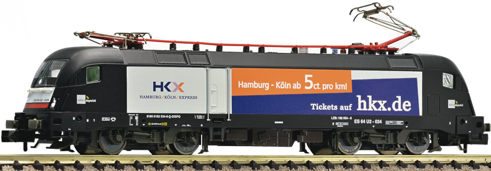 Fleischmann Electric Locomotive Es 64 U2 034 Hkx Hamburg Koln Express