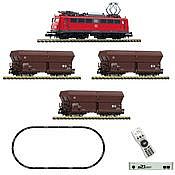 z21 start Digitalset: German Electric locomotive class 140 with goods train of the DB AG