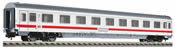 IC/EC compartment coach in ICE livery, 1st class, type Avmz.107.0 of the DB AG