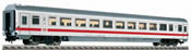 IC/EC openplan coach in ICE livery, 2nd class, type Bpmz.293.2 of the DB AG