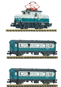 German 3-Piece Rack-and-Pinion Railway Set