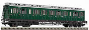 4-axled, 2nd class compartment coach with luggage compartment, type B4tr (C4trpr04) of the DB