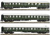 German Central entrance wagon set of the DB