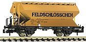 Swiss Grain silo wagon, “Feldschlösschen” of the SBB