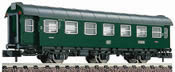 3-axled convert coach, 2nd class, type B3yg of the DB with electronic tail lighting