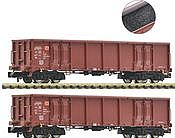 German Open freight wagon set of the DB AG