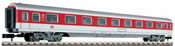 IC/EC compartment coach in traffic red livery, 1st class