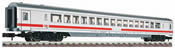 IC/EC open-plan coach in ICE livery, 1st class