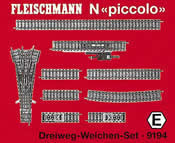 Shunter Set C Fleischmann N scale PROFI Track pack