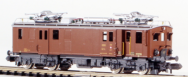 Fulgurex 1149-6 - CFF/SBB Fe4/4 (De4/4) Baggage Railcar Seetal Brown Livery