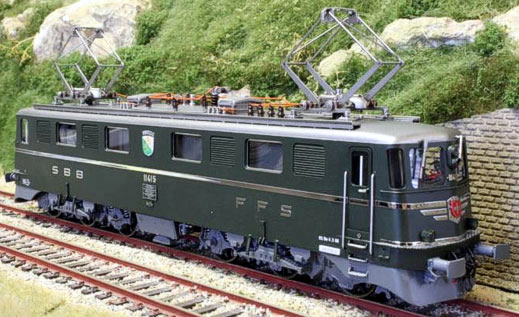 Fulgurex 22523 - Swiss SBB/CFF Ae6/6 Heavy Electric with THURGAU Canton