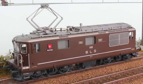 Fulgurex 22602 - Swiss Elelctric Locomotive Class Re 4/4 ZWEISIMMEN of the BLS