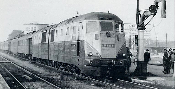 Fulgurex 2266-3 - French Double Diesel Locomotive Class 262 BD1 of the SNCF